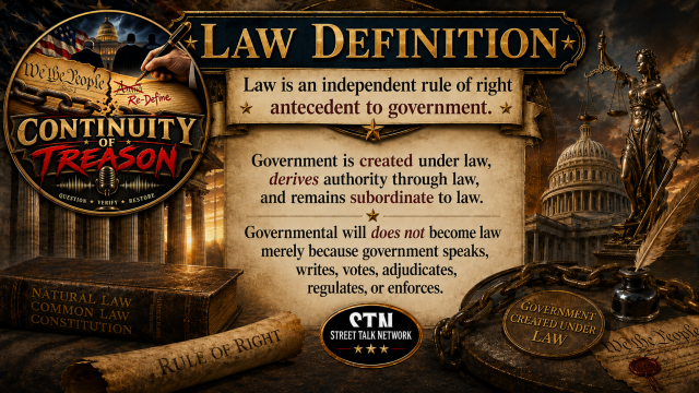 Definition of LAw